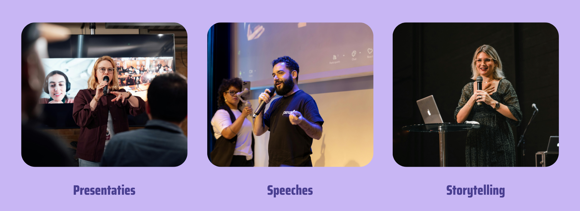 Step Up Your Story onderdelen